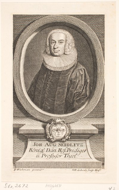 Johan August Seidlitz, pappi tekijältä Odvardt Helmoldt de Lode