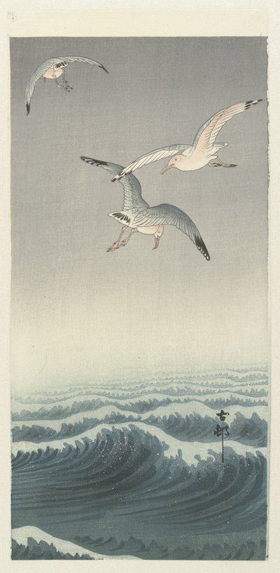 Kolme lokkia tekijältä Ohara Koson