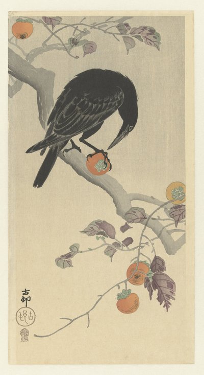 Crow kakilla tekijältä Ohara Koson