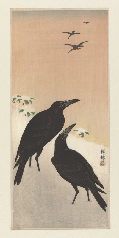 Varikset lumessa tekijältä Ohara Koson