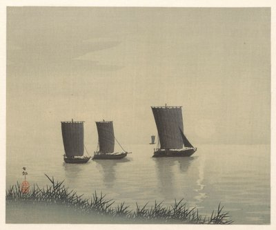 kalastusaluksia tekijältä Ohara Koson