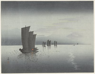 kalastusaluksia tekijältä Ohara Koson