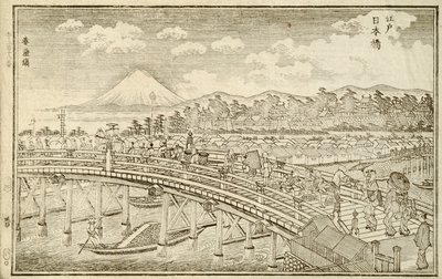 Book of Views of Edo, s.14. tekijältä Okada Shuntosai