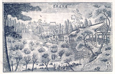 Book of Views of Edo, s.6. tekijältä Okada Shuntosai