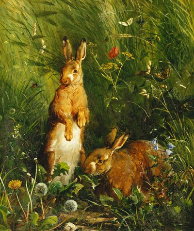 Jänikset, 1878 tekijältä Olaf August Hermansen