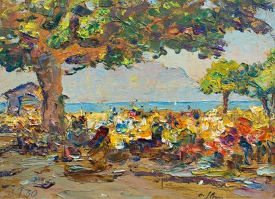 Mercado em Veveyfinnish tekijältä Olga (1881 1941) Slomszynska