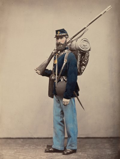 Väsymys, Marssijärjestys, 1866. tekijältä Oliver H. Willard.