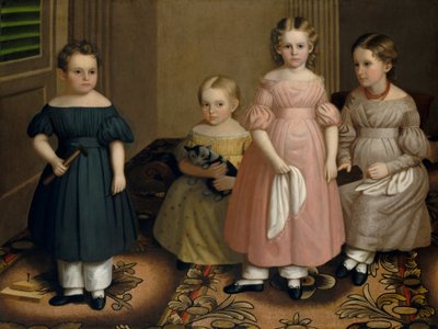 The Alling Children, n. 1839. tekijältä Oliver Tarbell Eddy