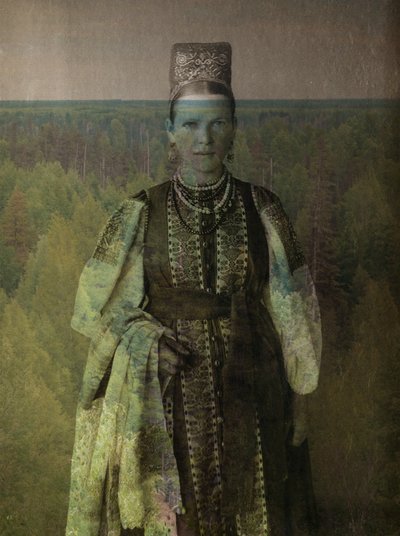 Russkie krasavitsy, 2024 (digitaalinen sekatekniikka) tekijältä Olivia Gozzano