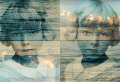 Sea double girl,2022 (Digitaalinen sekatekniikka) tekijältä Olivia Gozzano