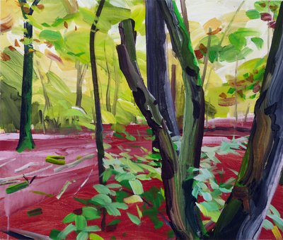 Forest 16,2017 (akryyli kankaalle) tekijältä Olivier Morel