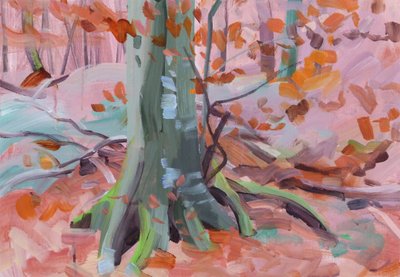 Forest 32,2018 (akryyli kankaalle) tekijältä Olivier Morel