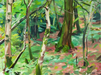 Forest 6,2015 (akryyli kankaalle) tekijältä Olivier Morel