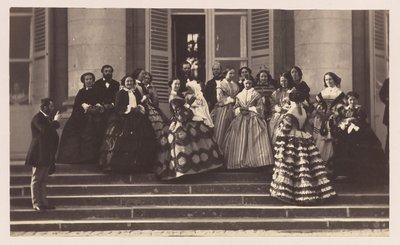 Compiègne, Apresentação do Príncipe Imperial, 1856. finlandês tekijältä Olympe Aguado
