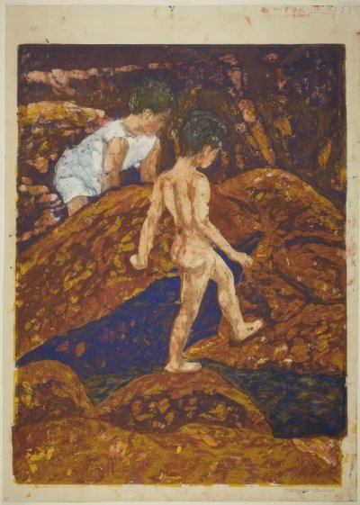 Kivien keskellä tekijältä Onchi Kôshirô