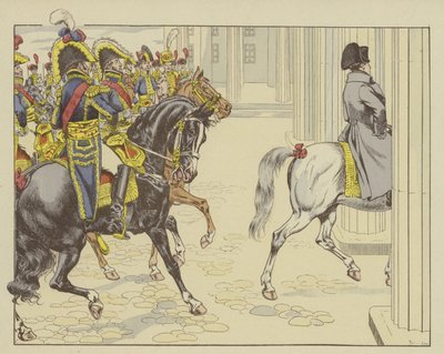 Napoleon saapuu Berliiniin 27. lokakuuta 1806 tekijältä Onfray de Breville Job