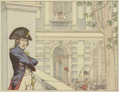 Napoleon näkee kuningas Ludvig XVI toisen kerran, 20. kesäkuuta 1792 tekijältä Onfray de Breville Job