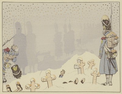 Eylaun taistelu, verisin Napoleonin voitoista, 8. helmikuuta 1807 tekijältä Onfray de Breville Job