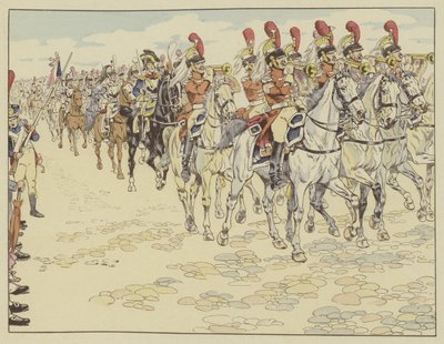 Ranskan armeija saapui Berliiniin 27. lokakuuta 1806 tekijältä Onfray de Breville Job