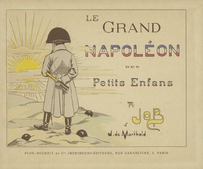Le Grand Napoleon des Petits Enfantsin otsikkosivu tekijältä Onfray de Breville Job