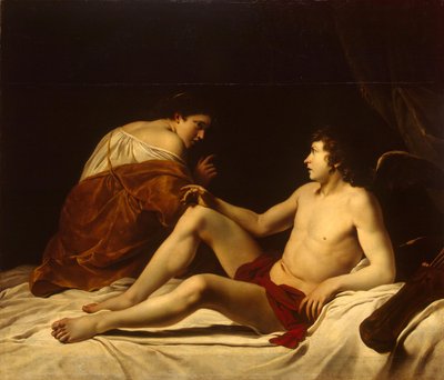 Amor ja Psyche tekijältä Orazio Gentileschi