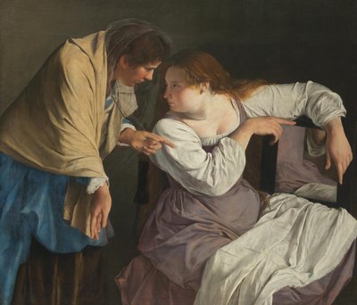 Martha moittii sisartaan Mariaa tekijältä Orazio Gentileschi