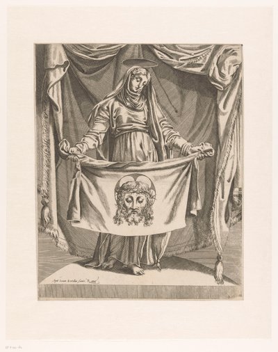 Veronica hikikankaalla tekijältä Orazio de Santis (attributed to)