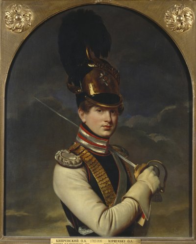 Kreivi Nikita Petrovitš Trubetskoyn muotokuva 1804-1886, 1826 tekijältä Orest Adamovich Kiprensky