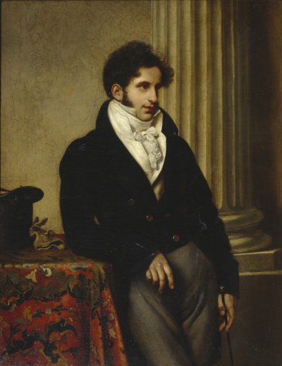 Kreivi Sergei Semionovich Uvarovin muotokuva 1786-1855, 1815-1816 tekijältä Orest Adamovich Kiprensky