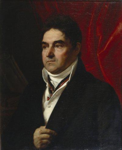 Vasili Semjonovitš Khvostovin muotokuva 1756-1832, 1814 tekijältä Orest Adamovich Kiprensky