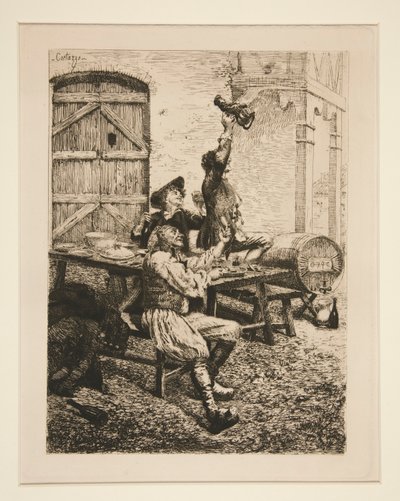 Country Scene: The Drinkers tekijältä Oreste Cortazzo