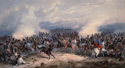 Husaarit ja chasseurit Tšernajajoen taistelussa 16. elokuuta 1855 tekijältä Orlando Norie