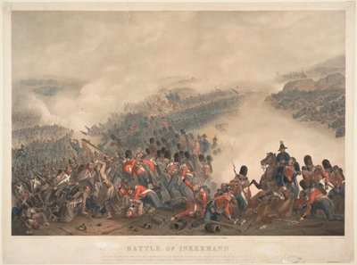 Inkermanin taistelu 5.11.1854,1855 tekijältä Orlando Norie