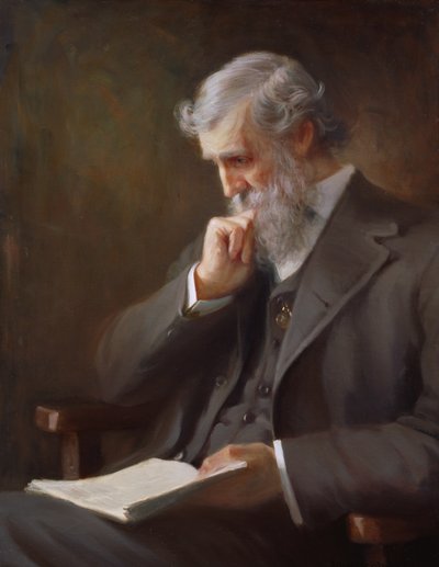 John Muir (1838-1914), noin 1917 (öljy kankaalle). tekijältä Orlando Rouland