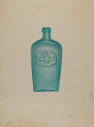 Lasipullo tekijältä Orville A. Carroll