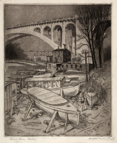 Rocky River Bridge tekijältä Orville Houghton Peets