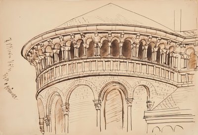 St. Martin, Köln, 1892. tekijältä Oscar Bluemner