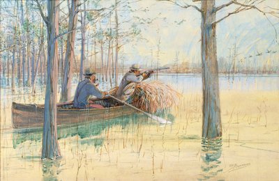 Ankkametsästäjät tekijältä Oscar Edward Berninghaus