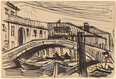 Venetsia, veneitä tekijältä Oscar F. Bluemner