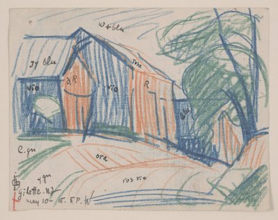 Gilette, New Jersey tekijältä Oscar Florianus Bluemner