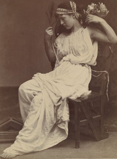 Flora miettii turhamaisuutta, 1860. tekijältä Oscar Gustav Rejlander