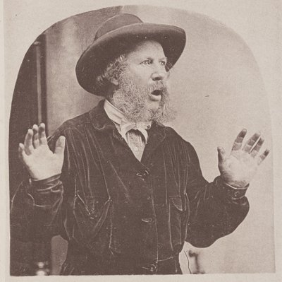 [Yllättynyt mies] tekijältä Oscar Gustave Rejlander