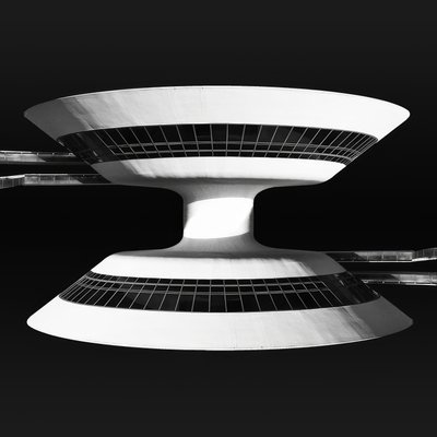 Niterói, nykytaiteen museo tekijältä Oscar Niemeyer