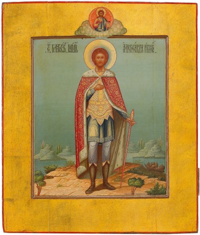 Pyhä Aleksanteri Nevski, 1800-luku tekijältä Osip Semionovich Chirikov