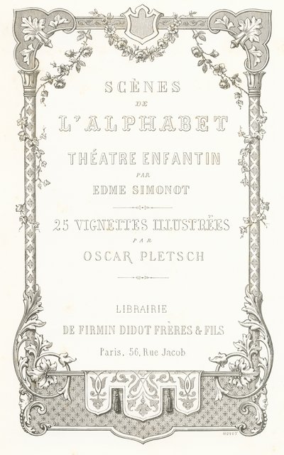 Nimilehti tekijältä Oskar Pletsch