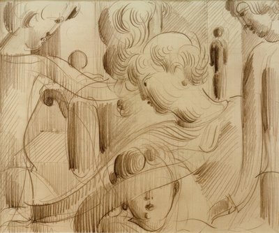 Kuvion koostumus tekijältä Oskar Schlemmer