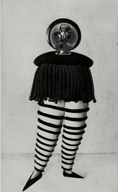 Bauhausin näyttämöltä Bauhausin näyttämö, 1925. tekijältä Oskar Schlemmer