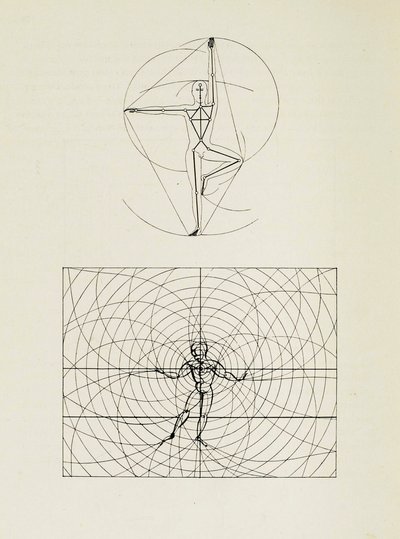 Bauhausin näyttämöltä Bauhausin näyttämö, 1925. tekijältä Oskar Schlemmer