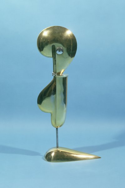 Groteski abstrakti hahmo, 1923 (pronssi) tekijältä Oskar Schlemmer