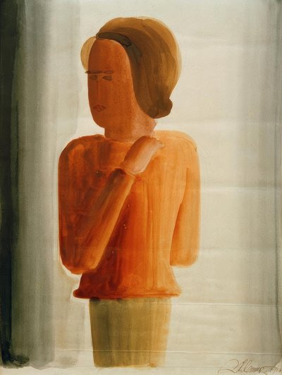 Roter Knabe tekijältä Oskar Schlemmer